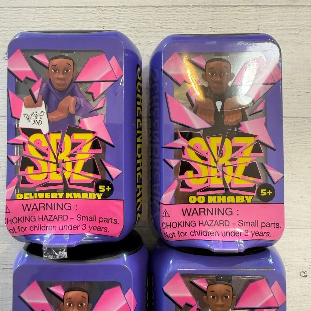 ScreenBreakz Collectible Figures‎ Khaby 4 Total NEW